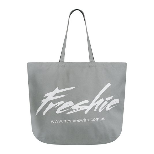 Organic Cotton Beach Bag | Grey | 58cm